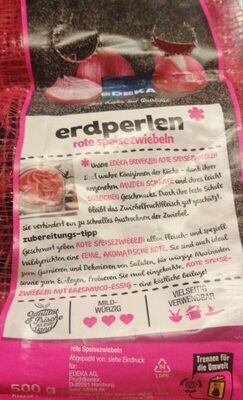 Rote Speisezwiebeln front packaging