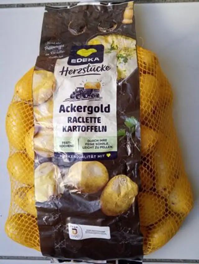 Ackergold Raclette Kartoffeln festkochend front packaging