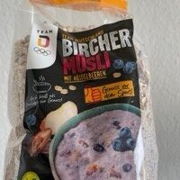 Bircher Müsli mit Heidelbeeren