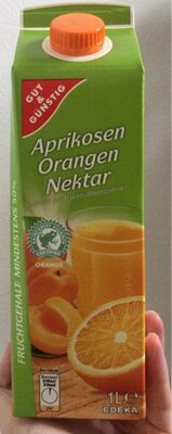 Aprikosen Orangen Nektar