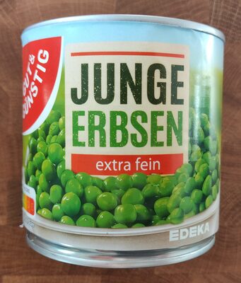 Erbsen Jung extra fein front packaging