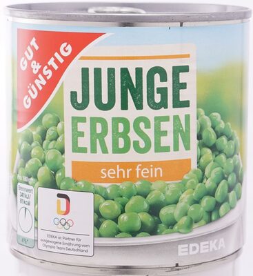 Gemüse: Erbsen - Junge Erbsen