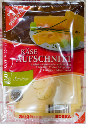 Käse Aufschnitt