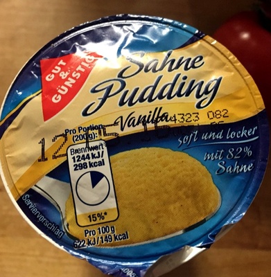 Sahne Pudding Vanilla