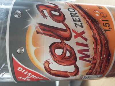Cola Mix Zero front packaging