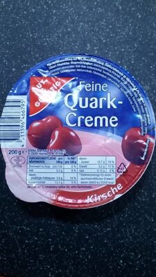 Feine Quark-Creme - Kirsche front packaging