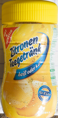 Zitronen Teegetränk front packaging