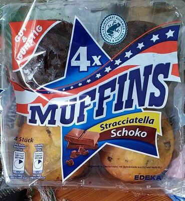 Muffins Stracciatella Schoko
