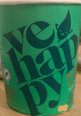 Vehappy Eisbecher - Peanutbutter & Cookies front packaging