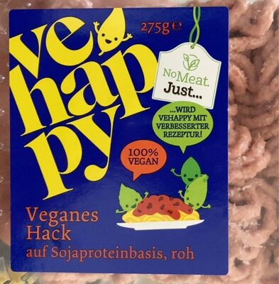 Veganes Hack auf Sojaproteinbasis