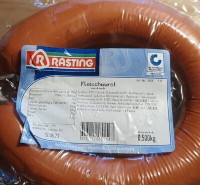 Fleischwurst einfach front packaging