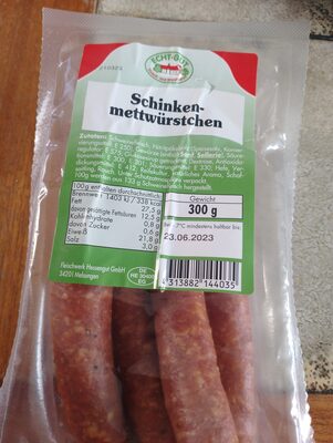 Schinkenmettwürstchen