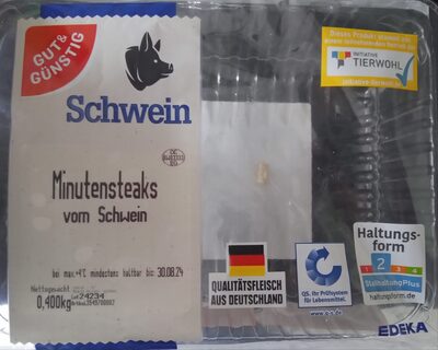 Schweinsteak front packaging