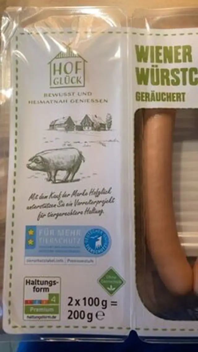 Wiener Würstchen geräuchert