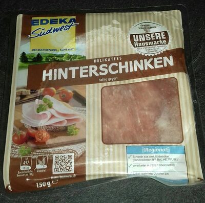 Hinterschinken front packaging