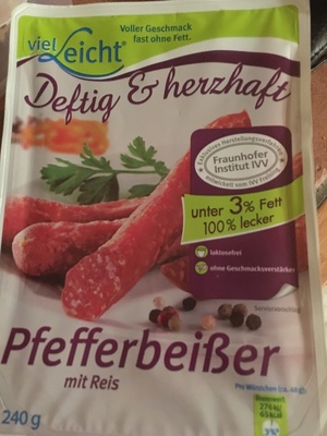 Pfefferbeißer Mit Reis