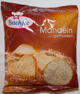 Mandeln gemahlen front packaging