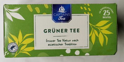 Grüner Tee Natur front packaging