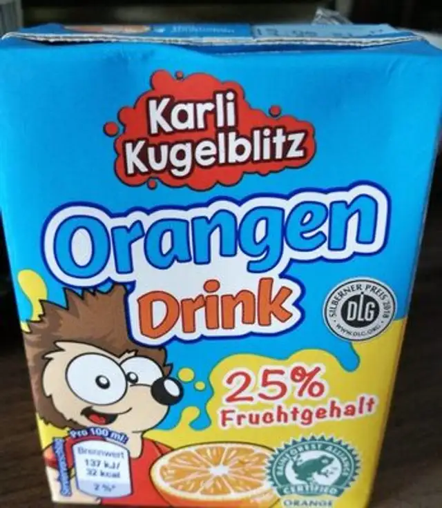 Orangen Drink