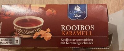 Rooibos Tee Karamell front packaging
