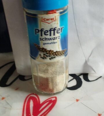 Pfeffer schwarz gemahlen