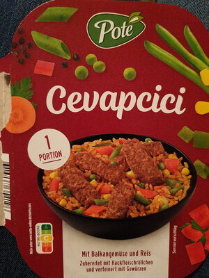 Cevapcici, Mit Balkangemüse Und Reis