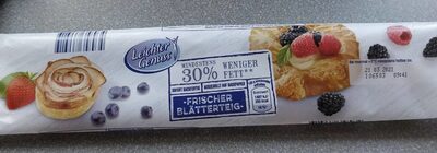 Frischer Blätterteig