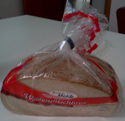 Weizenmischbrot front packaging