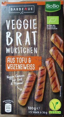 Veggie Bratwürstchen front packaging