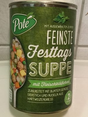 Feinste Festtagssuppe