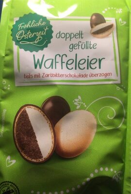 Doppelt gefüllte Waffeleier