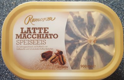 Latte Macchiato Speiseeis