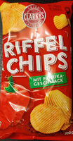 Riffel Chips mit Paprika-Geschmack