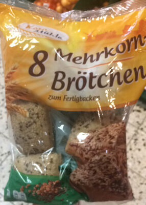 8 Mehrkornbrötchen zum Fertigbacken