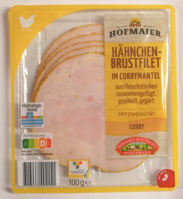 Hähnchen-Brustfilet im Currymantel