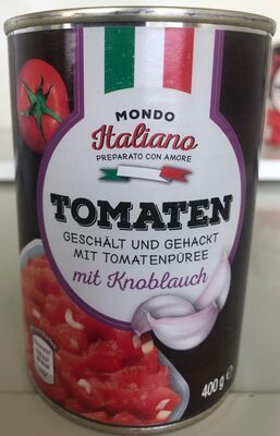 Tomaten mit Knoblauch