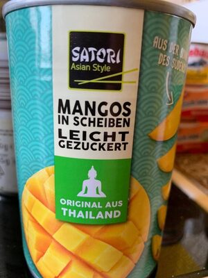 Mangos in Scheiben