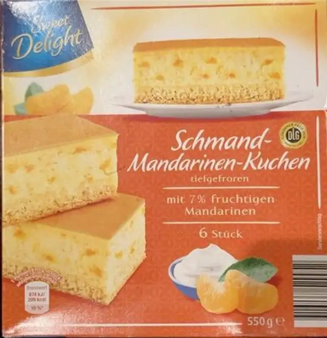 Schmand-Mandarinen-Kuchen