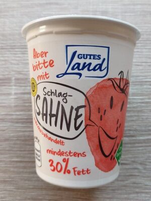 Schlagsahne front packaging