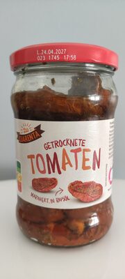 Getrocknete Tomaten in Rapsöl, mariniert