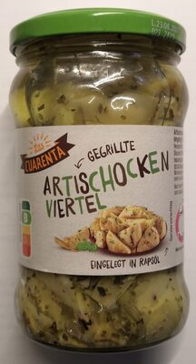 Gegrillte Artischocken viertel