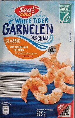White Tiger Garnelen geschält