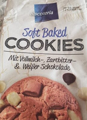 Soft Baked Cookies front packaging