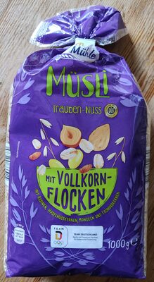 Trauben Nuss Vollkornmüsli