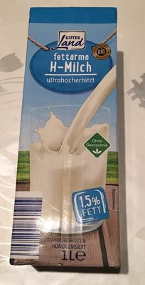 Fettarme H-milch, 1,5% Fett