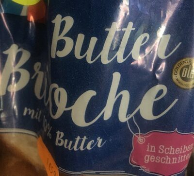 Butter brioche front packaging