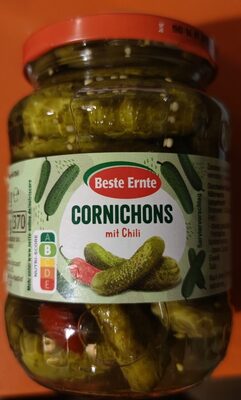 Cornichons front packaging