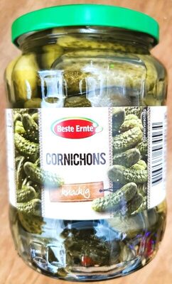 Konserve - Gurken - Cornichons front packaging