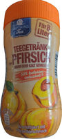 Teegetränk Pfirsich