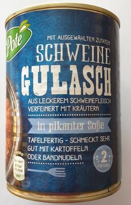 Schweine Gulasch front packaging